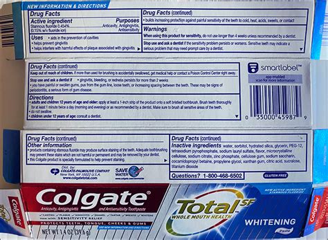 FORMULATION INGREDIENTS FOR TOOTHPASTES AND .